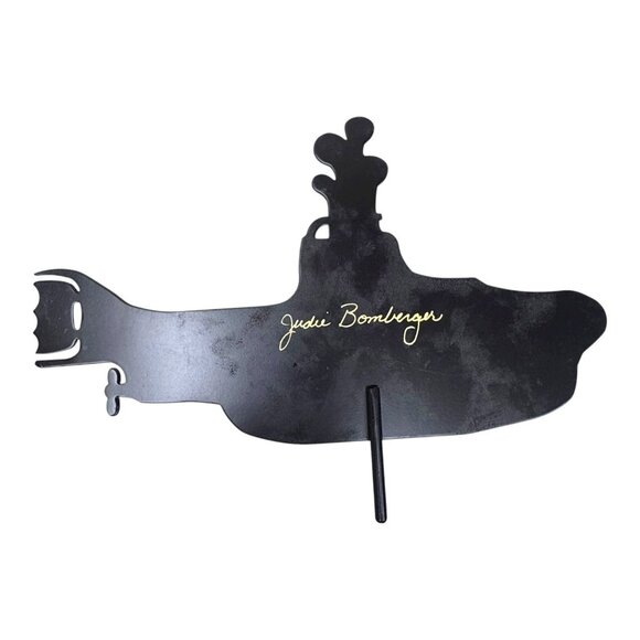 Vintage Beatles Yellow Submarine Metal Wall Art By Judie Bomberger Sculpture - Picture 2 of 6